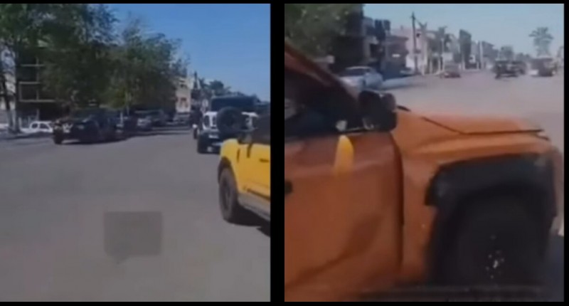 REPORTERO ES `LEVANTADO` MIENTRAS TRANSMITÍA EN VIVO EN ARANDAS JALISCO: ASÍ FUE EL MOMENTO | VIDEO 