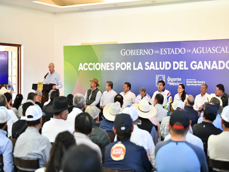 TERE JIMÉNEZ PONE EN MARCHA PROGRAMA PARA FORTALECER LA SANIDAD DEL CAMPO DE AGS E IMPULSAR PRODUCTOS DE CALIDAD Y EXPORTACIÓN