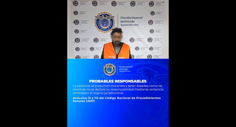 A PROCESO SUJETO QUE ROBÓ SECUNDARIA UBICADA EN NORIAS DE PASO HONDO, AGS