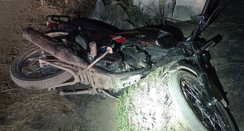 RECUPERAN EN AGS MOTOCICLETA ROBADA QUE FUE UTILIZADA EN UN HECHO DELICTIVO