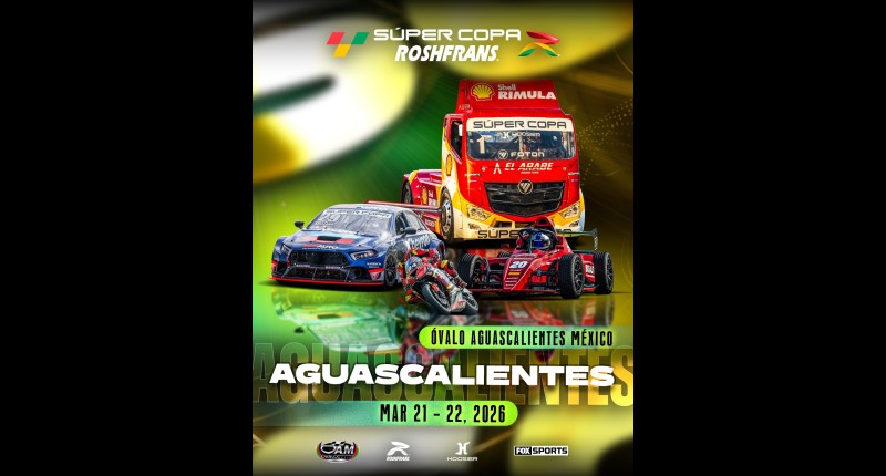 ¡LA ADRENALINA DE LA SUPER COPA ROSHFRANS LLEGA A AGUASCALIENTES Y QUEREMOS QUE ESTÉS AHÍ!