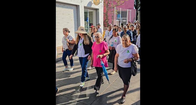REALIZAN EN CALVILLO CAMINATA PARA CONCIENTIZAR SOBRE LA SALUD RENAL