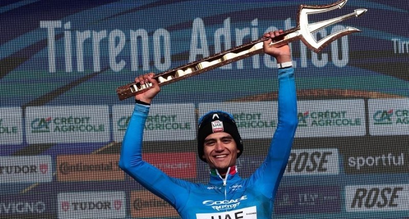 ¡`TORITO´, CAMPEÓN! EL MEXICANO ISAAC DEL TORO CONQUISTA LA CARRERA TIRRENO ADRIÁTICO