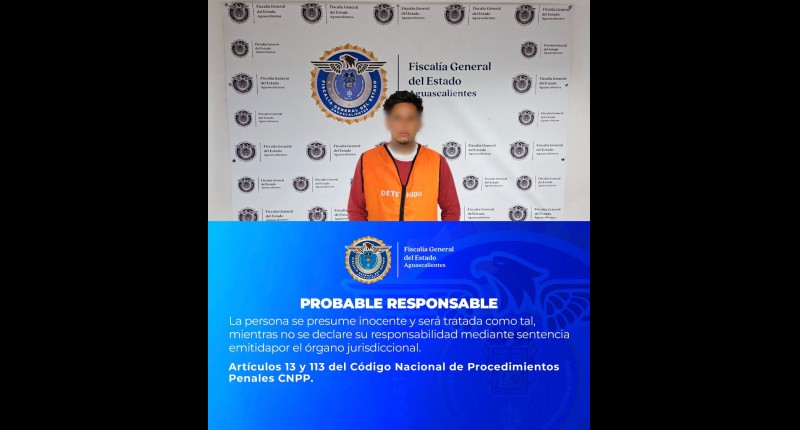 A PROCESO SUJETO QUE SE ROBÓ UNA MOTOCICLETA EN AGUASCALIENTES