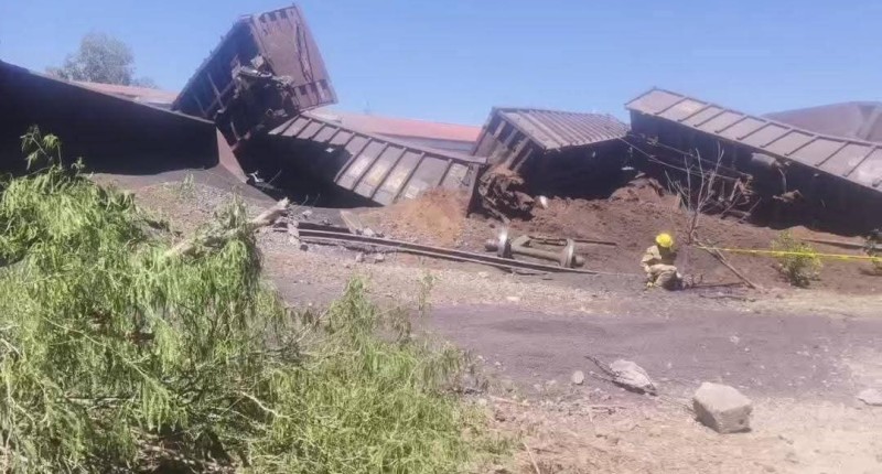 DESCARRILA EL TREN EN RINCÓN DE ROMOS, AGS
