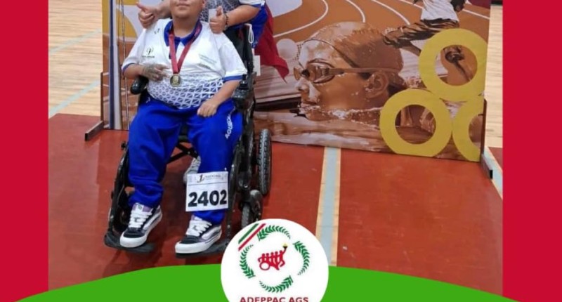 EL PARATLETA AGUASCALENTENSE DIEGO SALAZAR LOGRA EL ORO EN EL PRIMER NACIONAL EN PIEDRAS NEGRAS