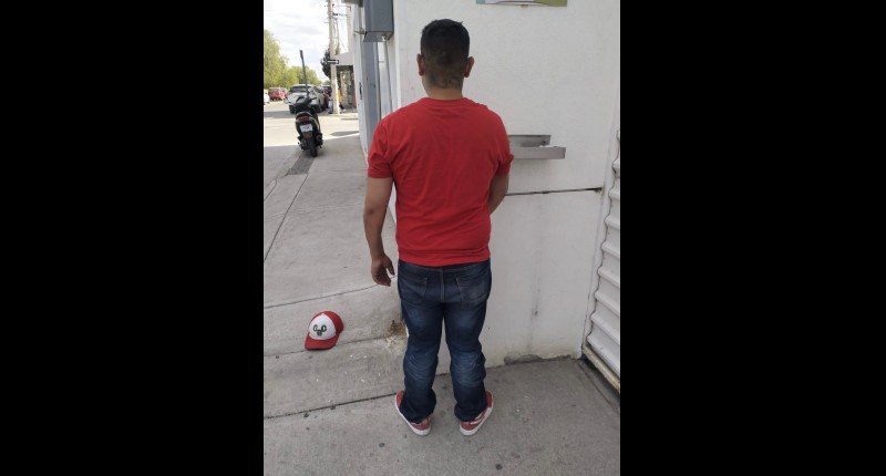 SUJETO SEÑALADO DE AMENAZAR A SU EXPAREJA ES DETENIDO POR LA POLICÍA MUNICIPAL DE AGS