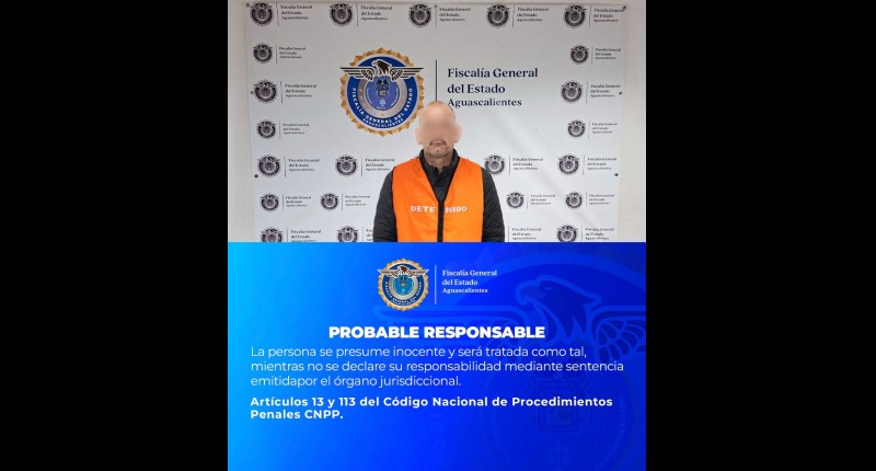 A PROCESO SUJETO QUE FUE DESCUBIERTO EN EL PATIO DE UN DOMICILIO AJENO EN LA GREMIAL, AGS