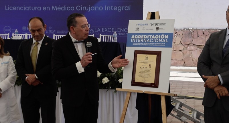 VIDEO| REACREDITAN CARRERA DE MEDICINA DE LA UNIVERSIDAD CUAUHTÉMOC AGS
