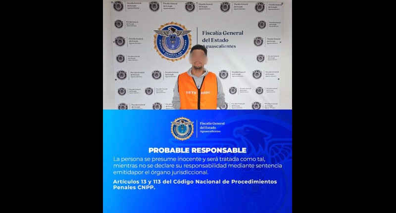 A PROCESO SUJETO POR ROBO EN VAGÓN FERROVIARIO EN AGS