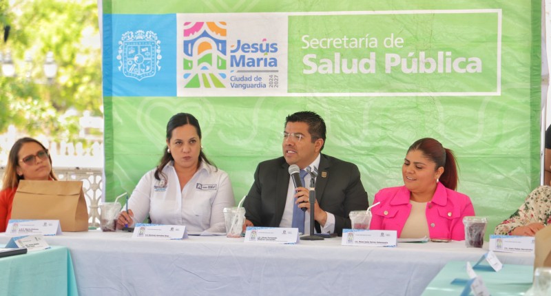 JESÚS MARÍA, AGS,  PONE EN MARCHA ESTRATEGIA INTEGRAL DE SALUD PÚBLICA