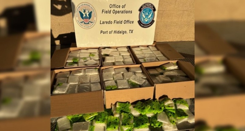 METANFETAMINA OCULTA ENTRE ZANAHORIAS: CBP DECOMISA DROGA VALUADA EN 2.6 MDD EN TEXAS