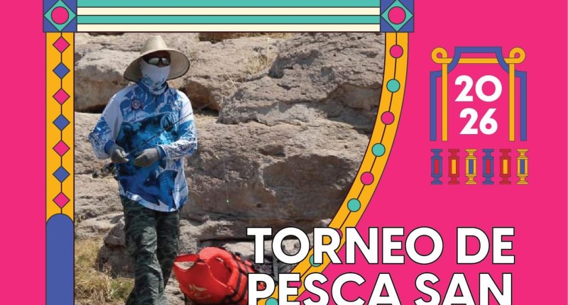 INVITAN A PARTICIPAR EN EL TORNEO DE PESCA SAN MARCOS 2026, EN SJDG, AGS