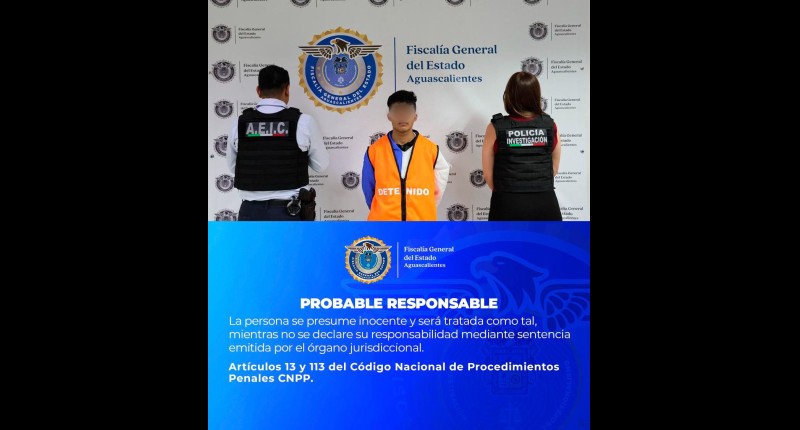 VINCULAN EN AGS A SUJETO QUE GOLPEÓ Y ASFIXIÓ A UN HOMBRE CON UNA BOLSA HASTA MATARLO