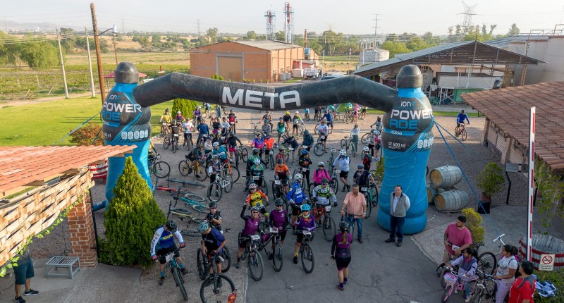 PROMUEVE JESÚS MARÍA AGS, EL DEPORTE Y EL TURISMO CON `CAMINO REAL Y RUTA DEL VINO´