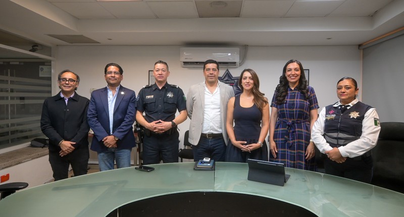 DESTACA ALCALDE DE AGS,  LEO MONTAÑEZ, LABOR DE LA POLICÍA DE ATENCIÓN A LA VIOLENCIA DE GÉNERO