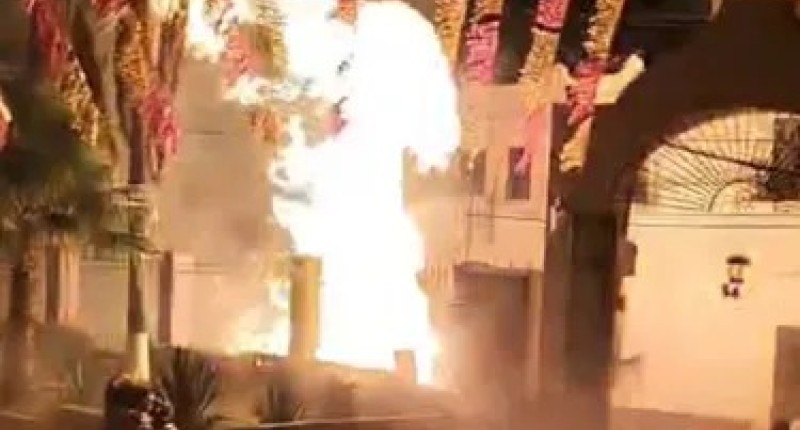 EXPLOSIÓN EN AMATITÁN, JALISCO, DURANTE FIESTAS PATRONALES