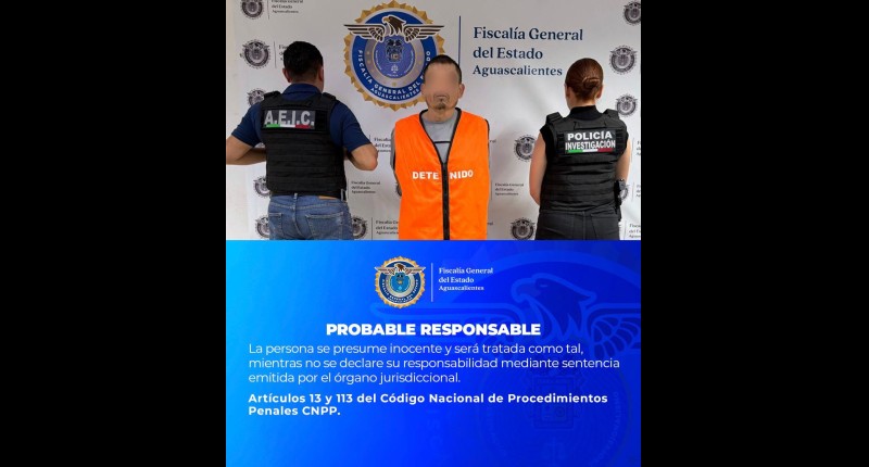 A PROCESO EL SUJETO QUE MATÓ A SU ESPOSA Y SU PEQUEÑA HIJA EN SAN JACINTO, RINCÓN DE ROMOS, AGS