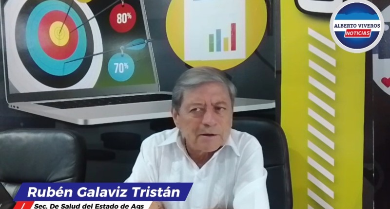 SE DESTAPA A LA GUBERNATURA DE AGS RUBÉN GALAVIZ TRISTÁN, SECRETARIO DE SALUD ESTATAL | VIDEO 