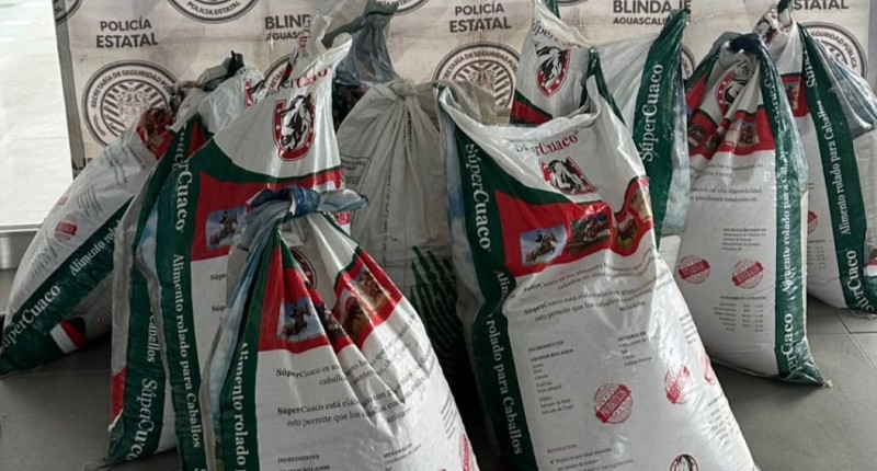 DETIENEN EN AGS A CINCO PERSONAS EN PODER DE COSTALES DE SOYA QUE SUSTRAJERON DE UN VAGON DEL TREN