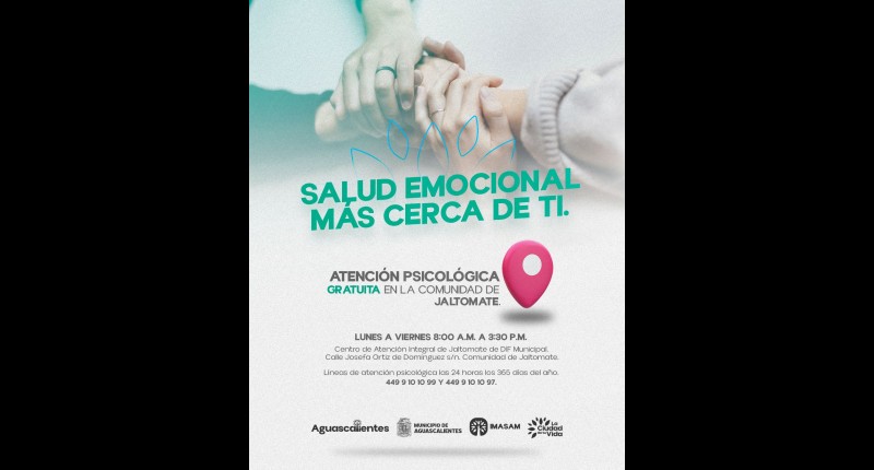 FORTALECE ALCALDE DE AGUASCALIENTES CUIDADO EMOCIONAL PARA HABITANTES DE LAS COMUNIDADES RURALES