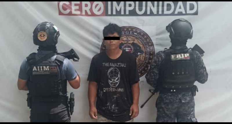 CAPTURAN EN CHIAPAS AL `TUNTUN`, LÍDER DE LA PANDILLA BARRIO 18 BUSCADO EN EL SALVADOR