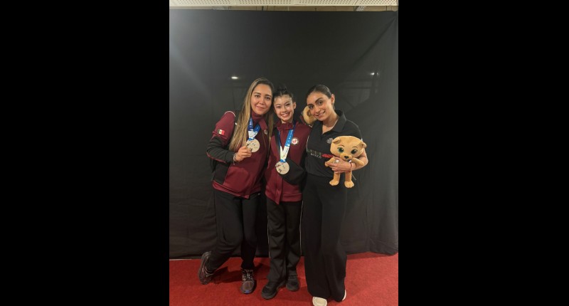 GIMNASTAS DE AGUASCALIENTES DESTACAN EN EL PANAMERICANO JUNIOR