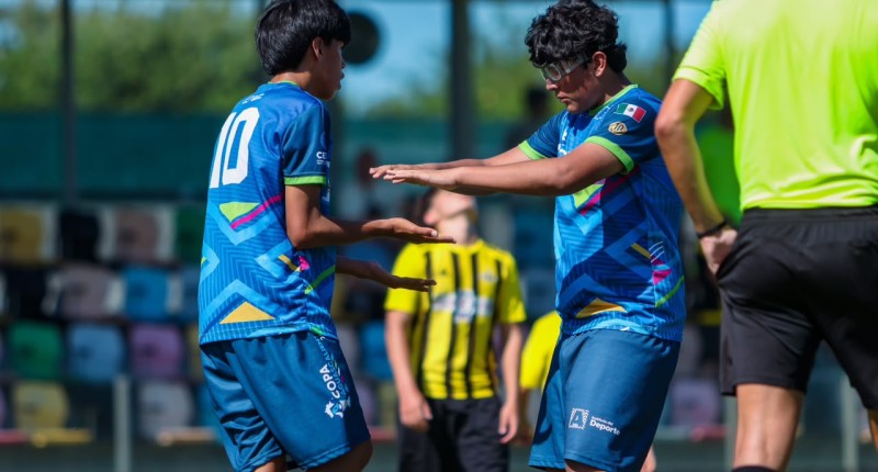 JÓVENES DE LA COPA AGUASCALIENTES TRIUNFAN EN SU PRIMER  ENCUENTRO EN  ESPAÑA 