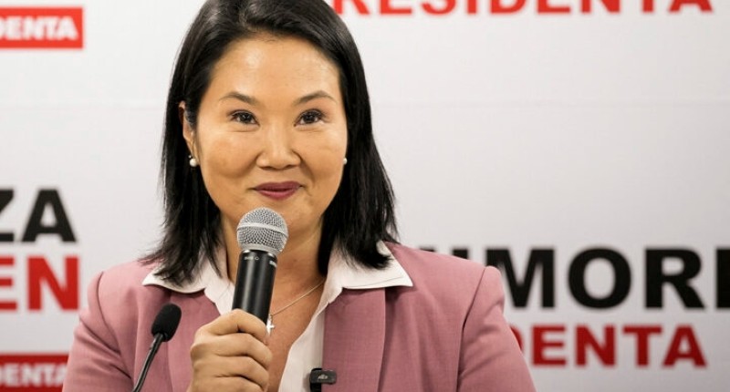 KEIKO FUJIMORI GANA LA PRESIDENCIA DE PERÚ TRAS COMPLETARSE EL 100% DEL ESCRUTINIO