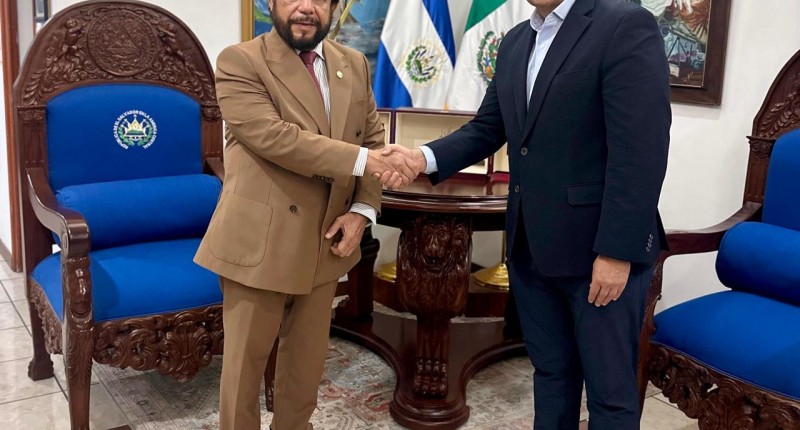 SENADOR POR AGS, TOÑO MARTÍN DEL CAMPO! SE REÚNE CON EL VICEPRESIDENTE DE EL SALVADOR 