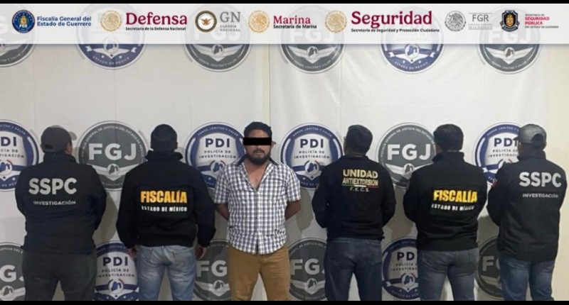 CAPTURAN EN TOLUCA A `EL TUCÁN`, PRESUNTO EXTORSIONADOR DE TRANSPORTISTAS Y OBJETIVO PRIORITARIO EN ACAPULCO
