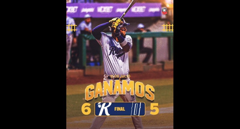 RIELEROS SE LLEVA EL PRIMERO DE LA SERIE ANTE DORADOS DE CHIHUAHUA 