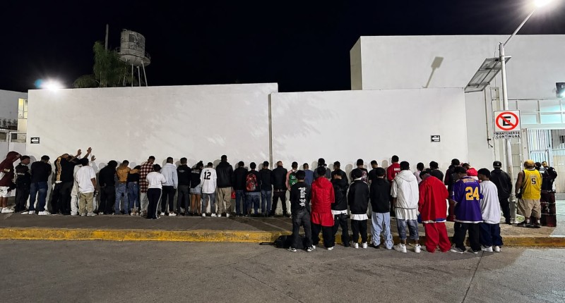 43 DETENIDOS ESTE DOMINGO EN OPERATIVO ANTIPANDILLAS DE LA POLICÍA MUNICIPAL DE AGS 