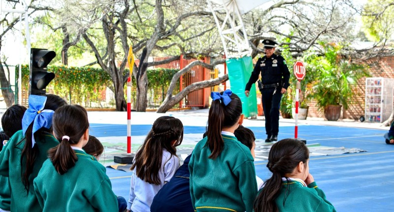 POLICÍA VIAL DE AGUASCALIENTES MANTIENE ACTIVAS PLÁTICAS DE PREVENCIÓN DE ACCIDENTES EN EMPRESAS E INSTITUCIONES EDUCATIVAS