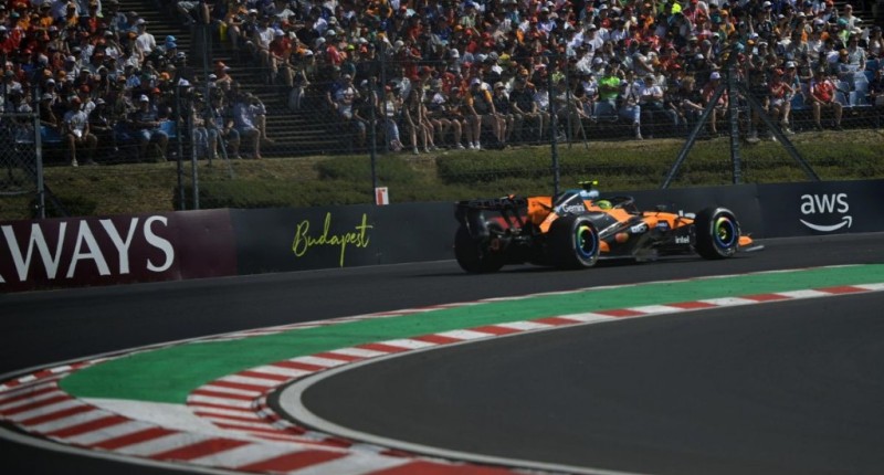 NORRIS GANA EL GP DE HUNGRÍA; `CHECO´ PÉREZ ABANDONÓ LA CARRERA