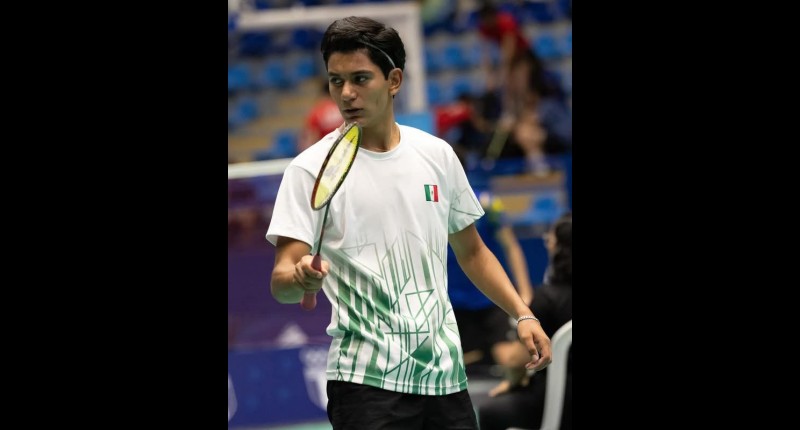 EL AGUASCALENTENSE SANTIAGO LÓPEZ, ENTRE LOS MEJORES OCHO DEL MUNDO EN TORNEO DE BÁDMINTON