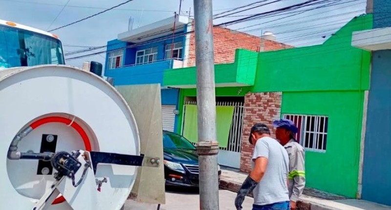 TRABAJA ALCALDE DE AGS, LEO MONTAÑEZ, EN LA MEJORA DEL ALCANTARILLADO SANITARIO DE LA COLONIA SAN MARCOS