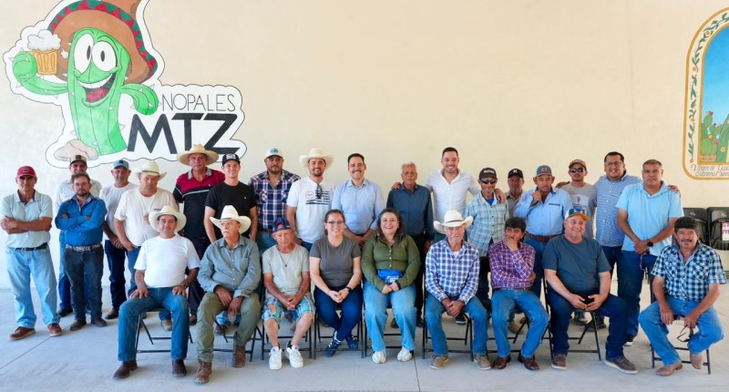 TOÑO MARTÍN DEL CAMPO ESCUCHA A PRODUCTORES DE NOPAL DE CALVILLO PARA FORTALECER LA AGENDA DEL CAMPO