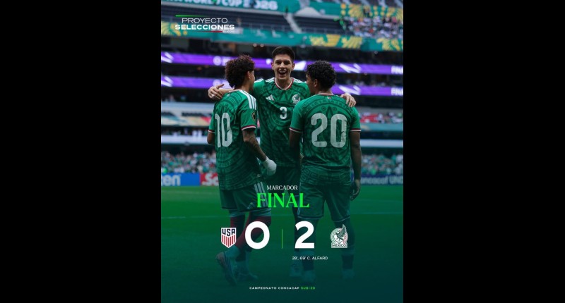 DOMINIO AZTECA! MÉXICO SUB20 VENCE A ESTADOS UNIDOS Y ES CAMPEÓN DE LA CONCACAF