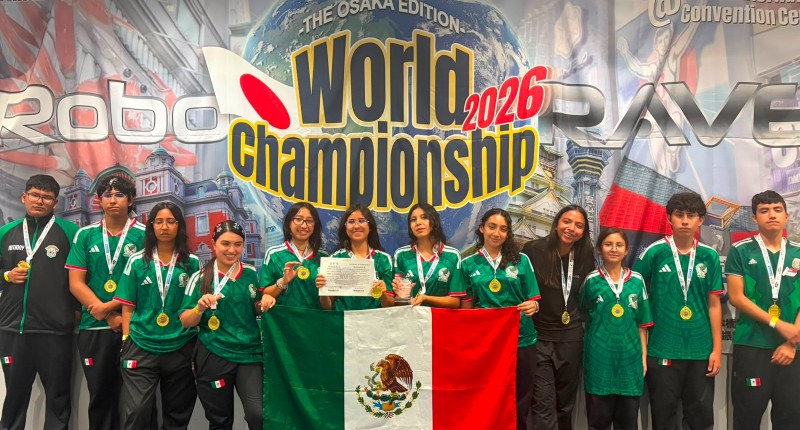 ESTUDIANTES DE AGUASCALIENTES GANAN PRIMER LUGAR EN MUNDIAL DE ROBÓTICA EN JAPÓN