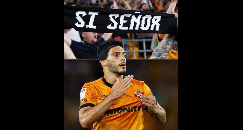 RAÚL JIMÉNEZ MARCÓ SU PRIMER GOL EN SU NUEVA ETAPA CON EL WOLVERHAMPTON DE INGLATERRA