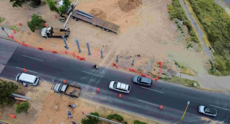 AVANZA MUNICIPIO DE AGS EN LA CONSTRUCCIÓN DEL PUENTE PIRULES; INICIA MONTAJE DE LA ESTRUCTUR  DE ACERO
