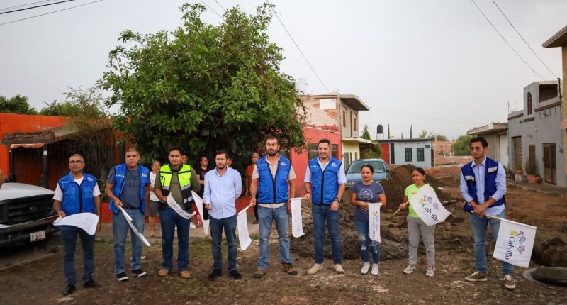 ARRANCARON EN CALVILLO TRABAJOS DE REHABILITACIÓN DE LA RED DE ALCANTARILLADO SANITARIO