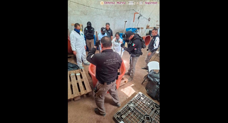 EN SAN LUIS POTOSÍ, AUTORIDADES FEDERALES Y LOCALES ASEGURAN MÁS DE 200 KILOS DE METANFETAMINA Y PRECURSORES QUÍMICOS