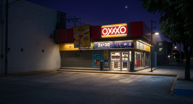 NUEVO ROBO CON VIOLENCIA A UN OXXO EN AGS, AHORA FUE EN JARDINES DE LAS FUERTES 