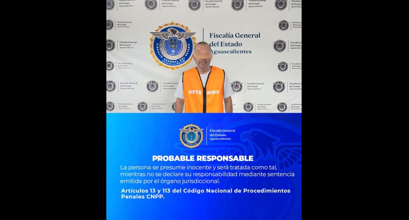 VINCULACIÓN A PROCESO AL SUJETO DETENIDO EN FLAGRANCIA EN AGS CUANDO ROBABA COSTALES DEL TREN 