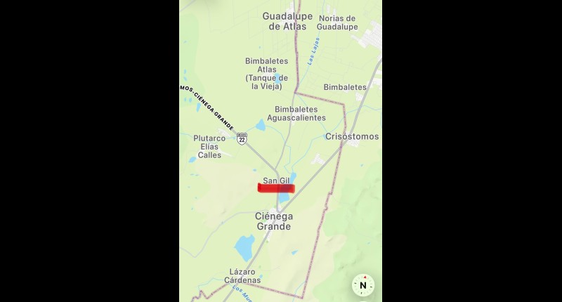 TRÁGICO ACCIDENTE FERROVIARIO DEJA UN JOVEN SIN VIDA EN ASIENTOS, AGS