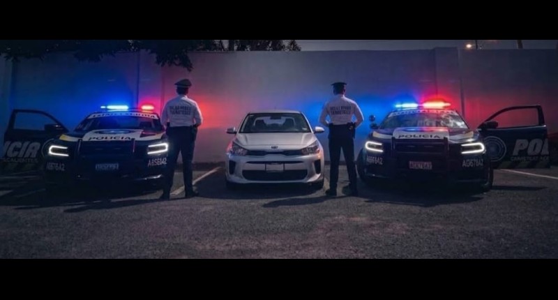 RECUPERAN EN AGS VEHÍCULO ROBADO CON VIOLENCIA EN EL ESTADO DE SAN LUIS POTOSÍ, FUE DETECTADO POR LAS CÁMARAS DE VIGILANCIA DEL C5i