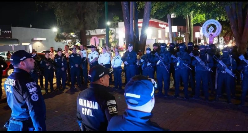GUARDIA CIVIL DE MICHOACÁN TOMA CONTROL DE SEGURIDAD EN URUAPAN TRAS VIOLENCIA DESATADA
