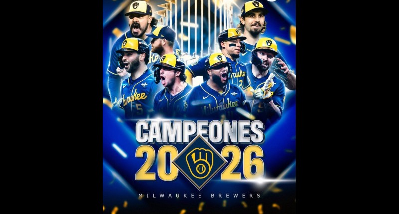 ¡HISTÓRICO! MILWAUKEE CONQUISTA SU PRIMERA SERIE MUNDIAL AL VENCER A LOS RAYS